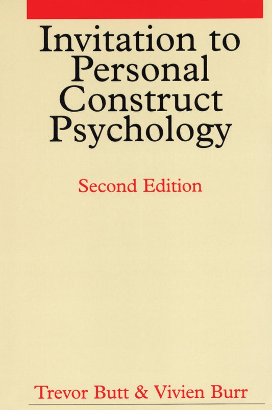 Invitation to Personal Construct Psychology (Paperback / softback) 9781861563873