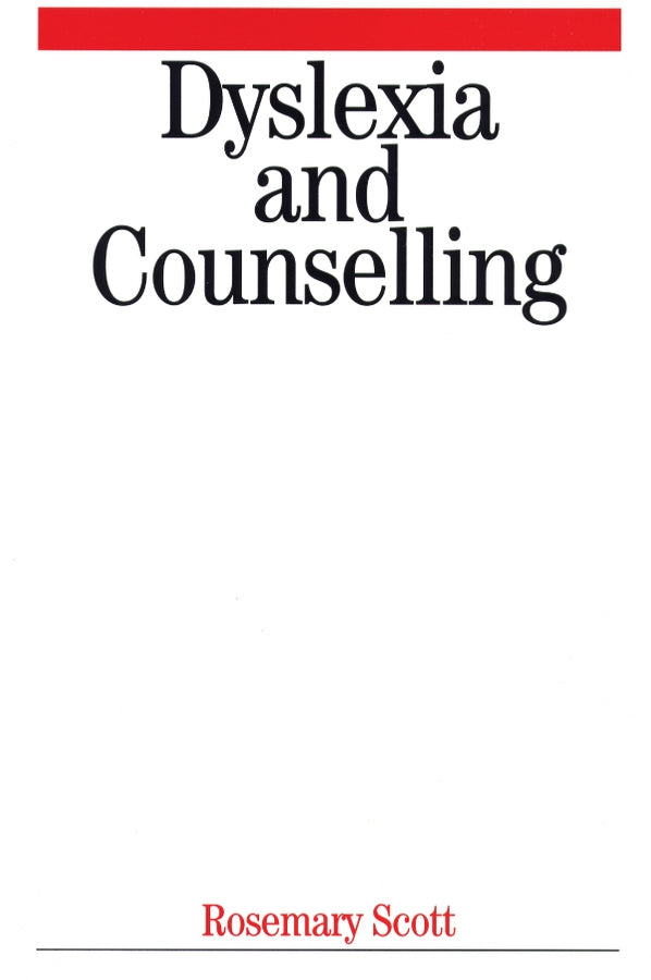 Dyslexia and Counselling (Paperback / softback) 9781861563958