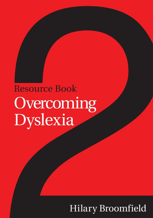 Overcoming Dyslexia; Resource Book 2 (Paperback / softback) 9781861564924
