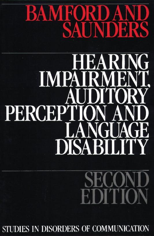 Hearing Impairment, Auditory Perception and Language Disability (Paperback / softback) 9781870332019