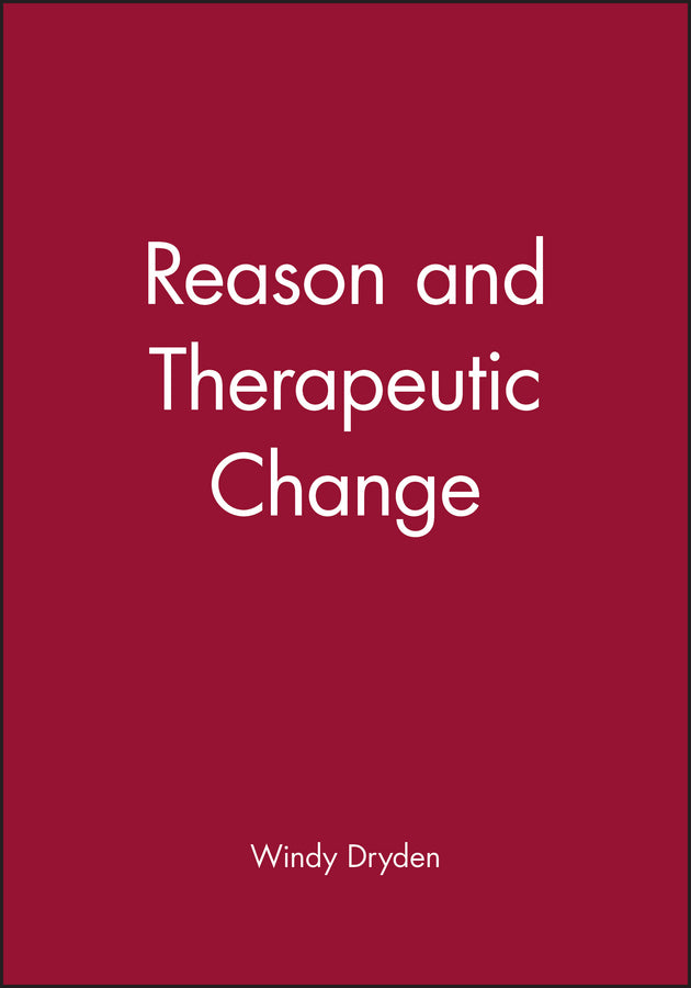 Reason and Therapeutic Change (Paperback / softback) 9781870332927