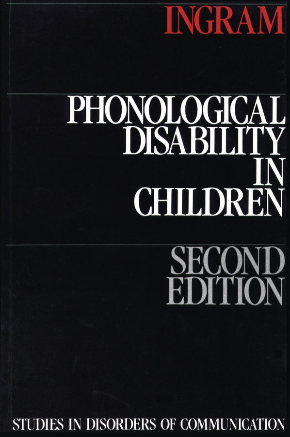 Phonological Disability in Children (Paperback / softback) 9781871381054