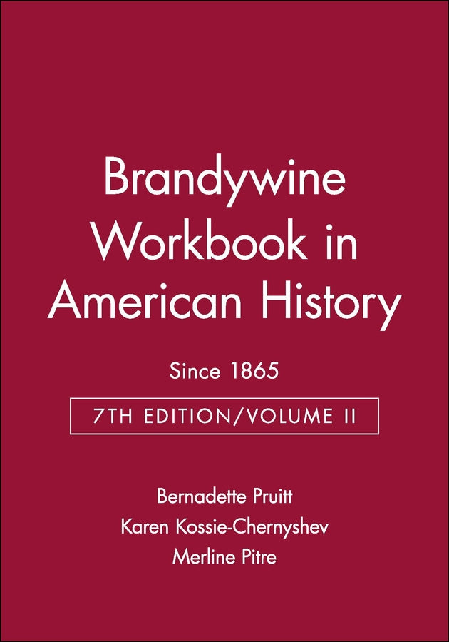 Brandywine Workbook in American History, Volume II; Since 1865 (Paperback / softback) 9781881089353