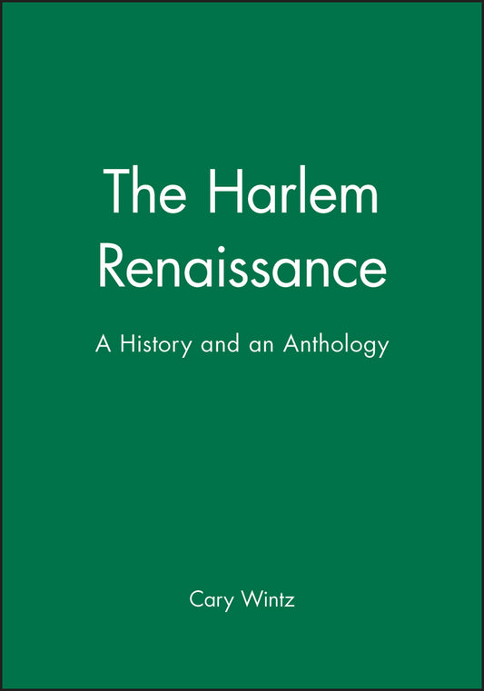 The Harlem Renaissance; A History and an Anthology (Paperback / softback) 9781881089674