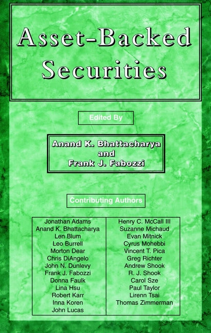 Asset-Backed Securities (Hardback) 9781883249106