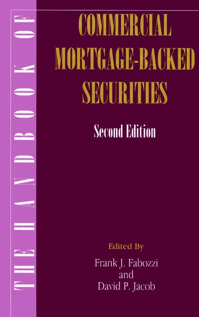 The Handbook of Commercial Mortgage-Backed Securities (Hardback) 9781883249496