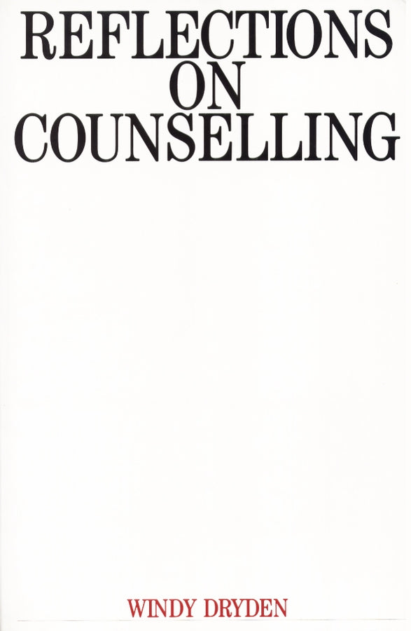 Reflections on Counselling (Paperback / softback) 9781897635100