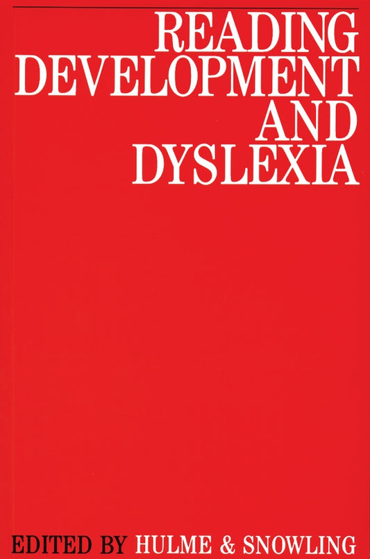 Reading Development and Dyslexia (Paperback / softback) 9781897635858