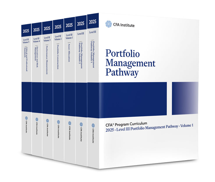 2025 CFA Program Curriculum Level III Portfolio Management Pathway Box Set (Paperback / softback) 9781961409538