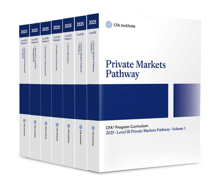 2025 CFA Program Curriculum Level III Private Markets Pathway Box Set (Paperback / softback) 9781961409682