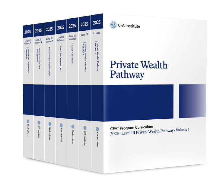 2025 CFA Program Curriculum Level III Private Wealth Pathway Box Set (Paperback / softback) 9781961409699