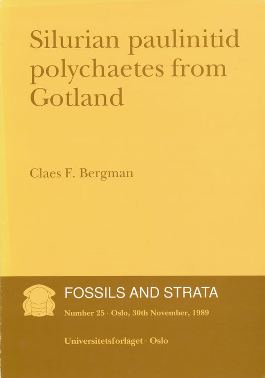 Silurian Paulinitid Polychaetes from Gotland (Paperback / softback) 9788200374244