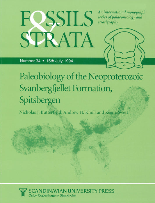 Paleobiology of the Neoproterozoic Svanbergfjellet Formation, Spitsbergen (Paperback / softback) 9788200376491