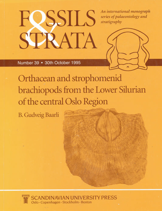 Orthacean and Strophomenid Brachiopods from the Lower Silurian of the Central Oslo Region (Paperback / softback) 9788200376590