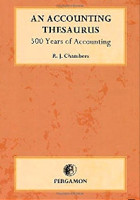 An Accounting Thesaurus; 500 years of accounting (Hardback) 9780080425733