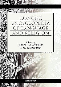 Concise Encyclopedia of Language and Religion (Hardback) 9780080431673