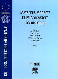 Materials Aspects in Microsystem Technologies (Hardback) 9780080436111