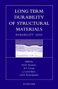 Long Term Durability of Structural Materials (Hardback) 9780080438900