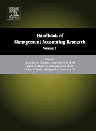 Handbook of Management Accounting Research (Hardback) 9780080445649