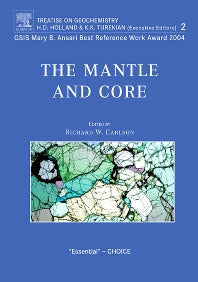 The Mantle and Core; Treatise on Geochemistry,Volume 2 (Paperback / softback) 9780080448480