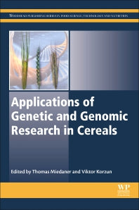 Applications of Genetic and Genomic Research in Cereals (Paperback) 9780081021637