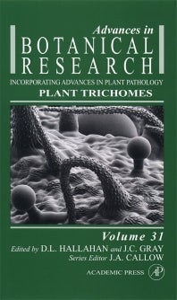 Plant Trichomes (Hardback) 9780120059317