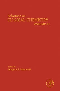 Advances in Clinical Chemistry (Hardback) 9780120103416