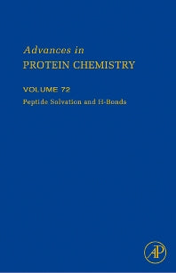 Peptide Solvation and H-bonds (Hardback) 9780120342723