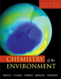 Chemistry of the Environment (Hardback) 9780120734610