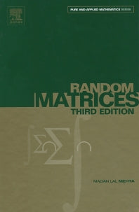 Random Matrices (Hardback) 9780120884094