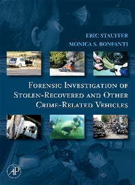 Forensic Investigation of Stolen-Recovered and Other Crime-Related Vehicles (Hardback) 9780120884865