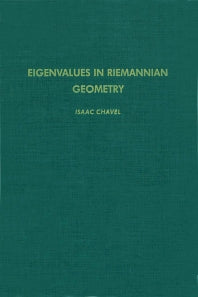 Eigenvalues in Riemannian Geometry (Hardback) 9780121706401