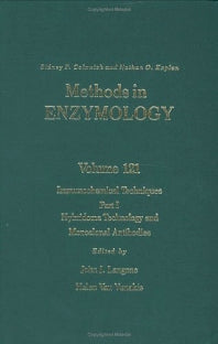 Immunochemical Techniques, Part I: Hybridoma Technology and Monoclonal Antibodies (Hardback) 9780121820213