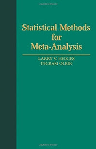 Statistical Methods for Meta-Analysis (Hardback) 9780123363800