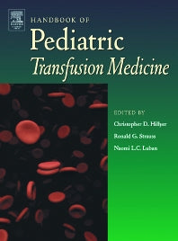 Handbook of Pediatric Transfusion Medicine (Hardback) 9780123487766