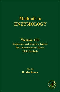 Lipidomics and Bioactive Lipids: Mass Spectrometry Based Lipid Analysis (Hardback) 9780123738950