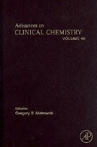 Advances in Clinical Chemistry (Hardback) 9780123742094