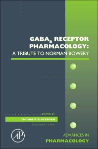 GABAb Receptor Pharmacology: A Tribute to Norman Bowery (Hardback) 9780123786470