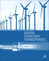 Thermodynamic Tables to Accompany Modern Engineering Thermodynamics (Paperback / softback) 9780123850386