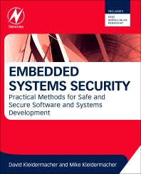 Embedded Systems Security; Practical Methods for Safe and Secure Software and Systems Development (Paperback / softback) 9780123868862