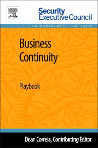 Business Continuity; Playbook (Paperback) 9780124116481