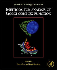 Methods for Analysis of Golgi Complex Function (Hardback) 9780124171640