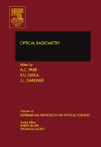 Optical Radiometry (Hardback) 9780124759886