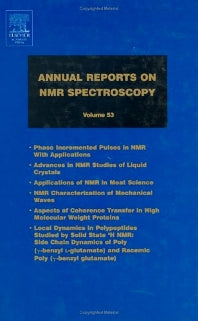 Annual Reports on NMR Spectroscopy (Hardback) 9780125054539