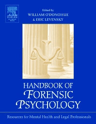 Handbook of Forensic Psychology; Resource for Mental Health and Legal Professionals (Hardback) 9780125241960