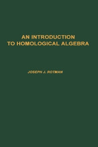 Introduction to Homological Algebra, 85 (Hardback) 9780125992503