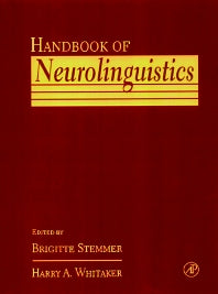 Handbook of Neurolinguistics (Hardback) 9780126660555