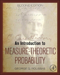 An Introduction to Measure-Theoretic Probability (Hardback) 9780128000427