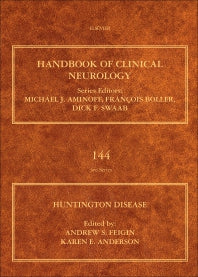 SPEC – Handbook of Clinical Neurology, Volume 144, Huntington Disease, 12-Month Access, eBook (Hardback) 9780128018934