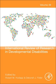 International Review of Research in Developmental Disabilities (Hardback) 9780128021811